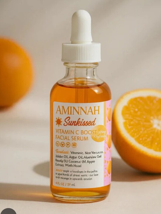 Aminnah Other - AMINNAH Sunkissed Vitamin C Facial Serum - Brightening & Hydrating